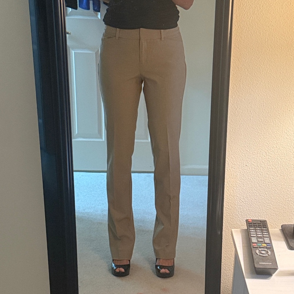 Brand New Women's Classic Tan Dress Pants